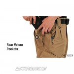CQR Men's Tactical Pants Water Repellent Ripstop Cargo Pants Lightweight EDC Hiking Work Pants Outdoor Apparel