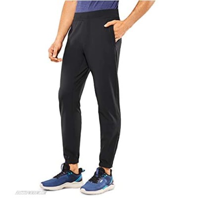 CRZ YOGA Men's Lightweight Elastic Stretchy Jogger Pants with Side Pockets - 30 inches