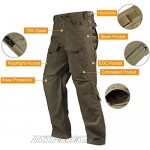 FREE SOLDIER Men's Outdoor Tactical Pants Ripstop Military Combat EDC Cargo Pants Lightweight Hiking Work Pants