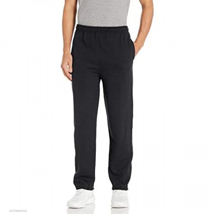 Gildan Men's Fleece Elastic Bottom Sweatpants with Pockets Style G18100