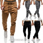 Mens Fashion Joggers Athletic Pants - Sweatpants Trousers Cotton Cargo Pants Mens Long Pants