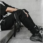 XYXIONGMAO Men's Jogger Pants Techwear Hip Hop Harem Pants Streetwear Tactical Track Pants