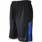 4 Pack- Men's Active Shorts Quick-Dry Lightweight Workout Gym Basketball with Pockets