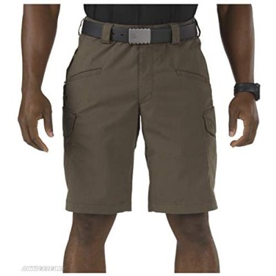 5.11 Tactical Men's Stryke 11-Inch Inseam Military Shorts Flex-Tac Ripstop Fabric Style 73327