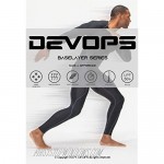 DEVOPS Men's Compression Shorts Underwear with Pocket (3 Pack)