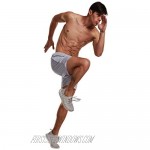 FLYFIREFLY Men's 2-in-1 Workout Running Shorts 7 Lightweight Gym Yoga Training Sport Short Pants