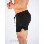 FLYFIREFLY Men's Gym Workout Shorts Running Lightweight Athletic Short Pants Bodybuilding Training