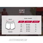 Fort Isle Men's Short Running Racing Shorts - Lightweight Breathable Quick Dry Gym Jogging Shorts