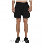 GGK Mens 5 Inch Running Shorts Lightweight Quick Dry Athletic Shorts for Workout Gym Training with Back Zipper Pockets