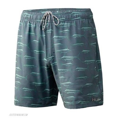 HUK Men's Playa Quick-Drying Fishing & Swimming Shorts +UPF 30