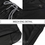 MECH-ENG Men's Workout Running 2 in 1 Shorts Training Gym 7 Short with Phone Pockets