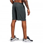 Men's 7 Inch Workout Running Shorts - Quick Dry Lightweight Athletic Gym Training Shorts with Zip Pockets