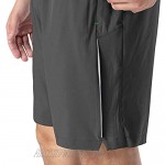 Rdruko Men's Workout Running Shorts Quick Dry Lightweight Gym Shorts with Mesh Liner