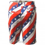 Royal & Awesome Men's Patterned Golf Shorts