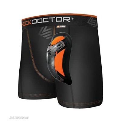 Shock Doctor Men's Ultra Pro Boxer Compression Shorts with Ultra Cup
