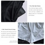 Wangdo Men's Workout Shorts 7 Running Shorts Athletic Bike Shorts Gym Shorts for Men with Zipper Pocket