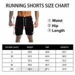 Wangdo Men's Workout Shorts 7 Running Shorts Athletic Bike Shorts Gym Shorts for Men with Zipper Pocket