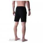 YOGA CROW Men’s Swerve Yoga Workout Gym Cross Train Active Shorts w/Anti-Microbial Inner Liner