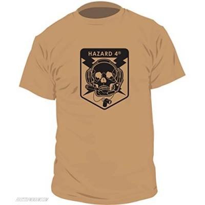 HAZARD 4 Men's Operator Skull(tm) Graphic Tee (r) -Black (X-Small)