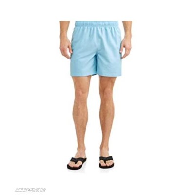Men's Solid Colored Swim Shorts