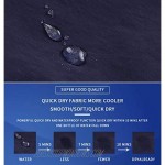 yuyangdpb Men's Sportwear Quick Dry Board Shorts with Lining Navy 2XL