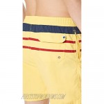 Solid & Striped Men's The Classic Yellow Trunks with Stripes
