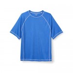 Essentials Men's Big & Tall Short-Sleeve Quick-Dry UPF 50 Swim Tee fit by DXL