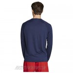 Speedo Men's UV Swim Shirt Easy Long Sleeve Regular Fit