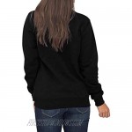 Artfish Women's Women Quarter Zip Casual Pullovers Lightweight Fleece Sweatshirts with Pockets