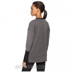 Brand - Core 10 Women's (XS-3X) Motion Tech Fleece Relaxed Fit Long Sleeve Crew Sweatshirt