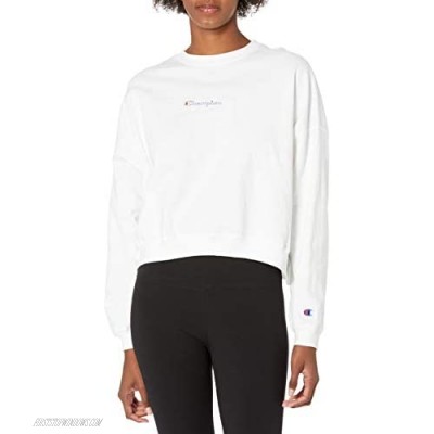 Champion Women's Middleweight Oversized Graphic Crew