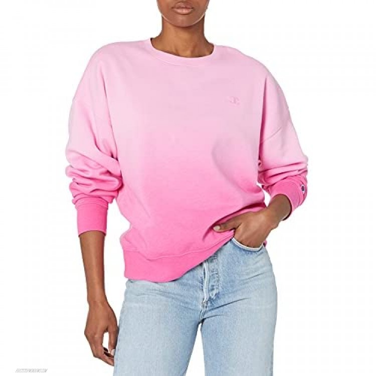 Champion Women's Powerblend Ombre Cropped Crew