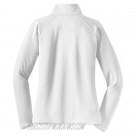 Joe's USA Ladies Moisture Wicking Stretch 1/2-Zip Pullover Sweatshirts. Sizes XS-4XL