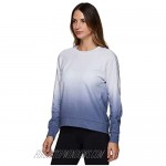 RBX Active Women's Fashion Athleisure Long Sleeve French Terry Lightweight Pullover Sweatshirt
