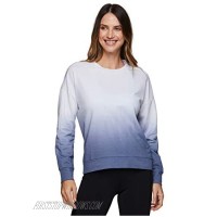 RBX Active Women's Fashion Athleisure Long Sleeve French Terry Lightweight Pullover Sweatshirt