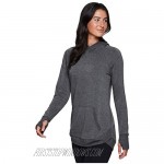 RBX Active Women's Fashion Yoga Lightweight Long Sleeve Pullover Hoodie Top