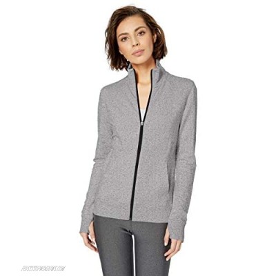  Essentials Women's Studio Terry Long-Sleeve Full-Zip Jacket