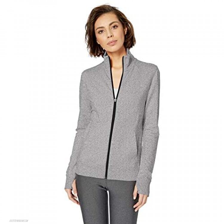 Essentials Women's Studio Terry Long-Sleeve Full-Zip Jacket
