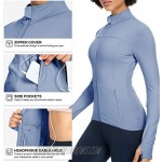 QUEENIEKE Womens Sports Jacket Turtleneck Slim Fit Full-Zip Running Top 80927