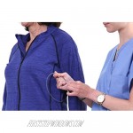 Reboundwear Multifunctional Women's 3/4 Sleeve Adaptive Top for Easy Dressing for Seniors Dialysis and Treatments