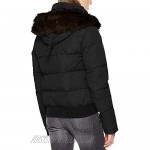 Royal Matrix Women's Down Bomber Jackets Winter Thickened Puffer Coat with Hood