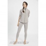 Satva Women's Super Soft Organic Cotton Full Zip Jacket Sweatshirt -GIRI JACKET