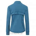 yuyangdpb Women's Sports Long Sleeved Lightweight Full Zip-up Tight Workout Running Track Jacket