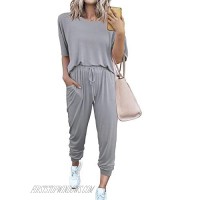 Linsery Women's Tie Dye Print Long Sleeve Pullver Pants Sweatsuit Casual 2 Piece Tracksuit Outfits