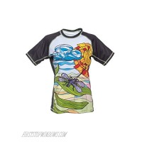 Bold Babe Women's Sun Protective Short Sleeve Shirt - SPF Clothing Perfect for Enjoying The Outdoors - The Dragonfly