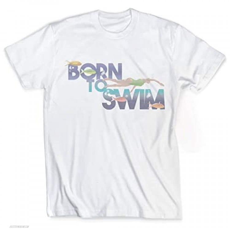 ChalkTalkSPORTS to Swim T-Shirt | Vintage Faded Swimming T-Shirt | Adult Sizes