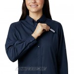 Columbia Sportswear Women's Tamiami II Long Sleeve Shirt Collegiate Navy 3X