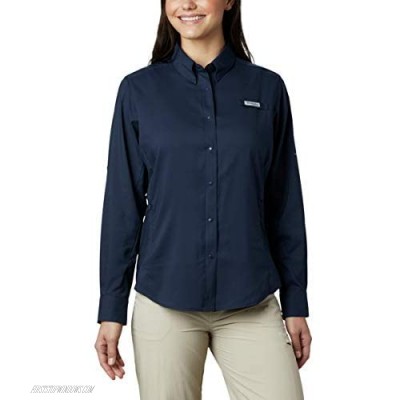 Columbia Sportswear Women's Tamiami II Long Sleeve Shirt Collegiate Navy 3X