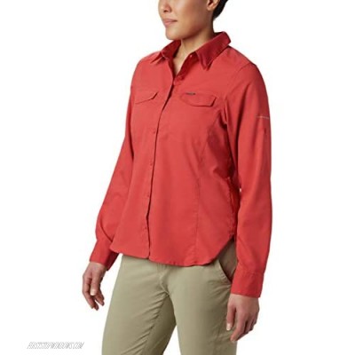 Columbia Women's Silver Ridge Lite Long Sleeve Shirt Daredevil X-Small