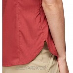 Columbia Women's Silver Ridge Lite Plaid Long Sleeve Wicking Shirt Dusty Crimson Medium